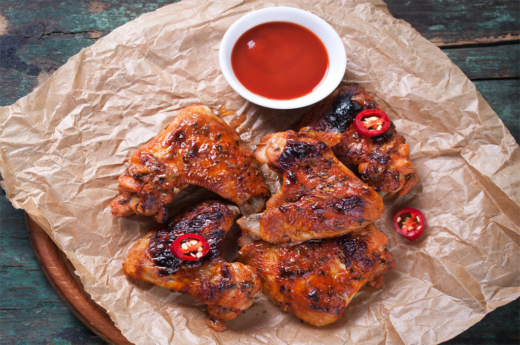 Naagin Grilled Cherry Glazed Chicken Wings