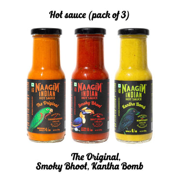 Hot Sauce (Pack of 3) - Naagin Sauce