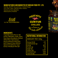 Naagin's Crispy Chilli Oil Ingredient List