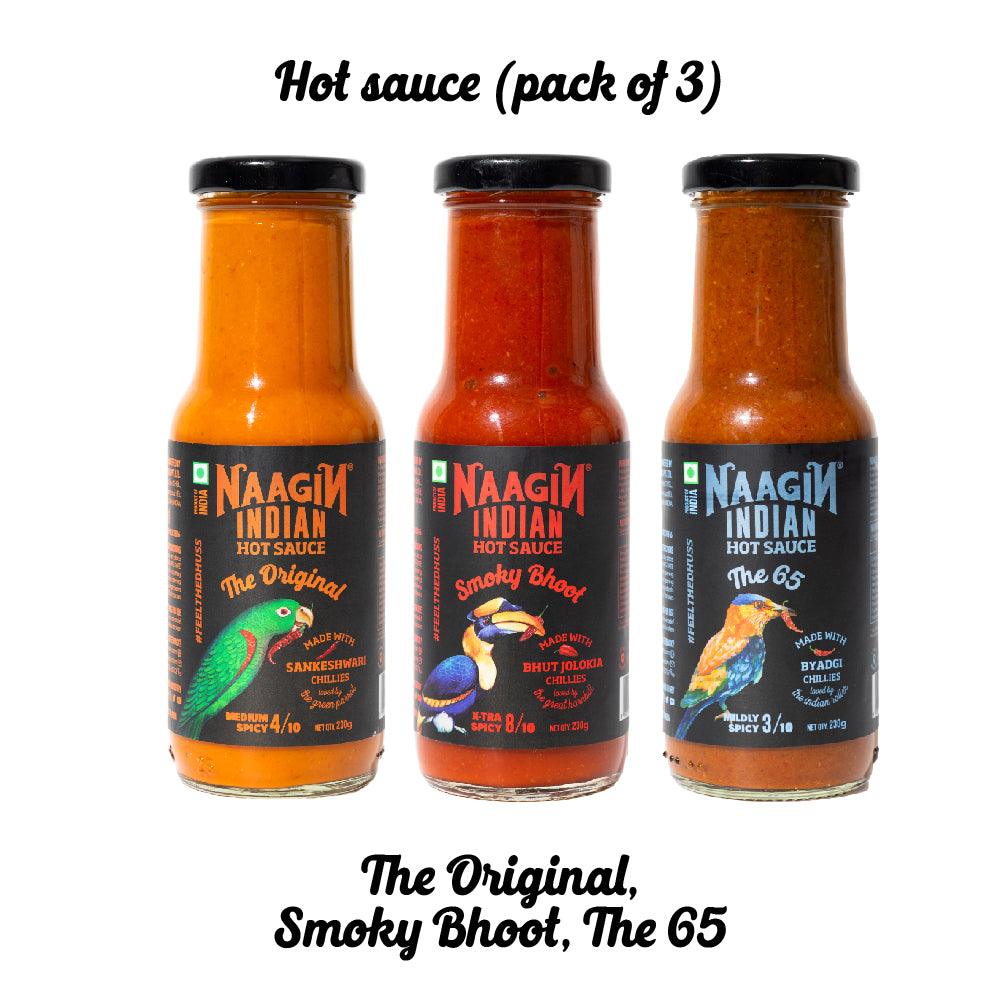 Hot Sauce (Pack of 3) - Naagin Sauce