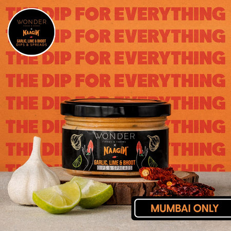 Garlic, Lime and Bhoot Dip